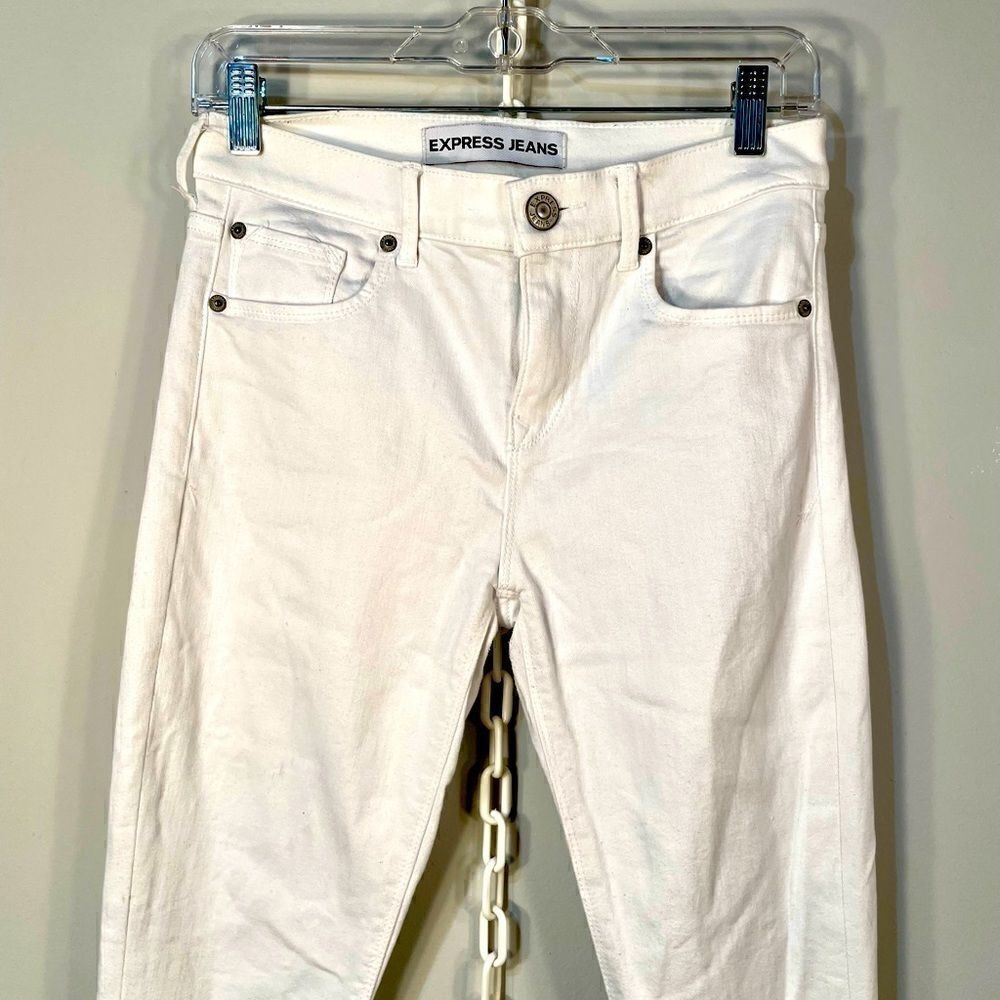WHITE EXPRESS MID-RISE LEGGING 2R - Picture 2 of 7